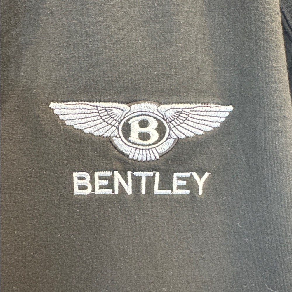 Bentley Logo Embroidered Half Zip Sweatshirt - Picture 4 of 4